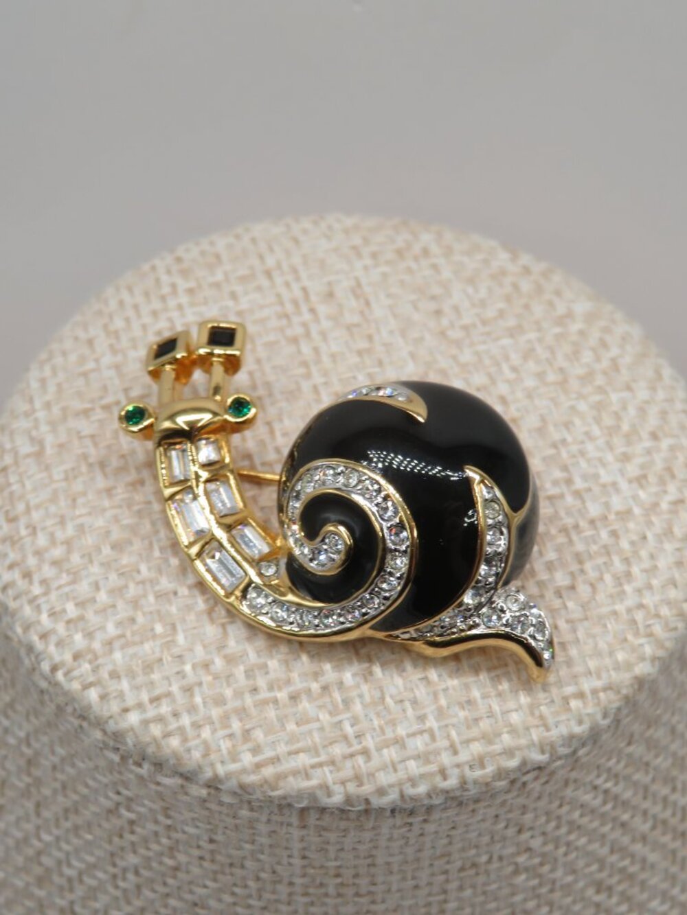 Swarovski Rhinestone Crystals Enamel Brooch - Picture 3 of 10